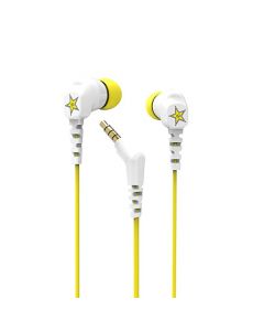 Rockstar Edition - Noise Isolation Earbuds - White & Yellow - Scosche small_image_label