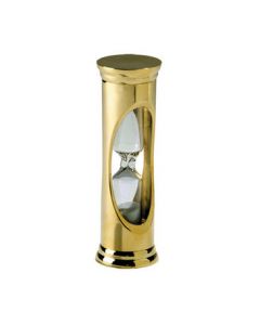 Authentic Models Brass 3 Minute Sandglass small_image_label