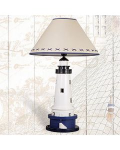 High Shine Lamp with Lighthouse Stand