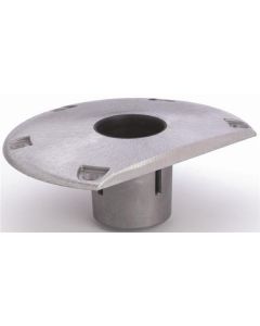 Attwood 9 in D-Shaped 2-3/8 Seat Pedestal Base - Swivl-Eze small_image_label