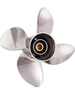 Solas RUBEX L4  15.25" x 18" pitch Counter Rotation 4 Blade Stainless Steel Boat Propeller