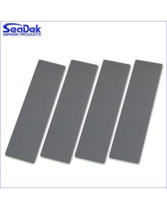 SeaDek&reg; 3-3/4" X 12-3/4" 6mm - Step Kit - Brushed - Teak