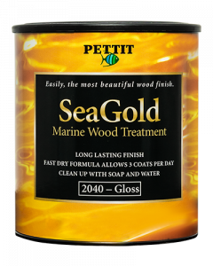 Pettit SeaGold Marine Wood Treatment, Gloss - Quart small_image_label