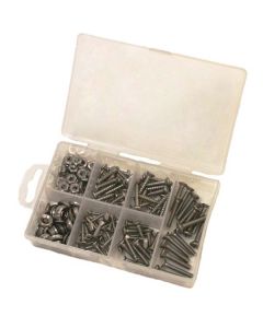 Seasense Stainless Steel Deluxe Fastener Kit, 168 Piece small_image_label
