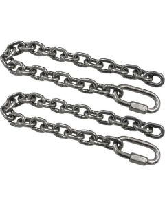 Seasense Stainless Steel Trailer Safety Chain, Class 1, 2000lbs