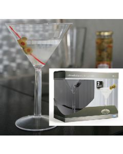 Camco, Martini Glass, 10 oz., 2-Pack, Boat Cabin Accessories small_image_label