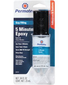 Permatex PermaPoxy, 0.84 oz Dual Syringe small_image_label