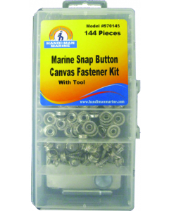 Handi-Man Canvas Fasteners and Tool Kit, 144 pieces small_image_label