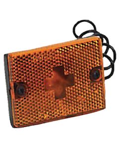 Wesbar Amber Sidemarker Clearance Light w/ 18 Pigtail small_image_label