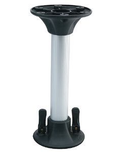 Garelick Complete Quick Release Table Pedestal System - Deck Ring, Cocket Base, Table Mounting Socket, Stanchion Tube small_image_label