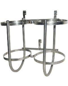 Taylor Made Stainless Steel Boat Fender Rack for 2 7"-9" Diameter Boat Fenders small_image_label
