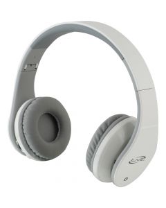 iLive Electronics iLive IAHB64W Bluetooth Stereo Headphones w/Microphone - White