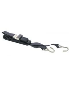 Seachoice Premium Gunwale Trailer Tie Down Straps, length, 2 width, Black