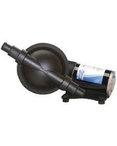 Jabsco Marine Filter-less Waste Pump, Inline Diaphragm Waste Evacuation Pump, 12V, 15Amp, 1.5" small_image_label