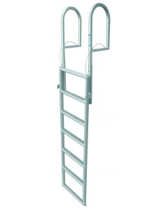 JIF Marine, LLC 7 Step Retractable Dock Lift Ladder, Aluminum - Jif Marine small_image_label
