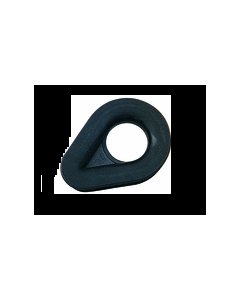 Seadog Screw Pin Anchor Thimble Black Nylon for 1/2" Rope Line small_image_label