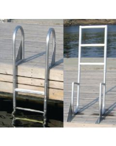 Dock Edge Dock Ladder, 3 Step, Flip Up