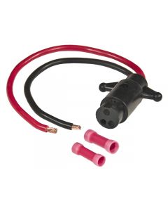 Sierra WH10530 Trolling Motor Connector Female Plug 8 gauge 2-Wire
