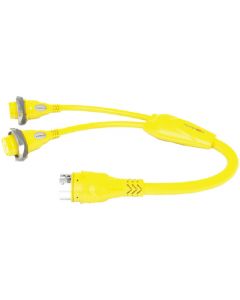 Furrion Yellow (2) Female to Male Shore Power Adapter small_image_label