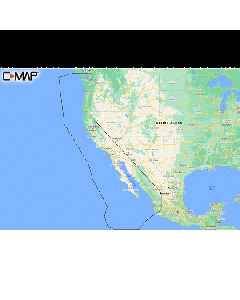 C-MAP M-NA-Y206-MS West Coast and Baja California REVEAL™ Coastal Chart (Does NOT contain Hawaii) small_image_label