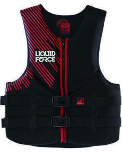 Liquid Force Mens Vest Black/Red