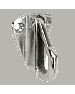 Whitecap Fender Hook - CP/Brass - 1-9/16" x 1-3/16" small_image_label