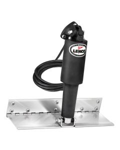 Lenco 4 x 12 Limited Space Trim Tab Kit w/o Switch Kit 12V - Electro-Polished - Standard Actuator small_image_label