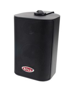 Boss Audio MR4.3B 4 3-Way Marine Enclosed System Box Speaker - 200W - Black small_image_label