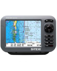 Si-Tex SVS-880CE 8 Chartplotter w/External GPS Antenna & Navionics+ Card