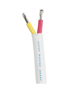 Ancor Safety Duplex Cable - 12/2 AWG - Red/Yellow - Round - 250'