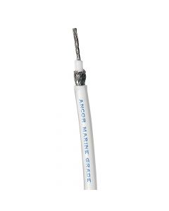 Ancor White RG 213 Tinned Coaxial Cable - 250' small_image_label