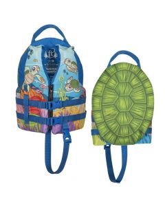 Full Throttle Water Buddies Vest - Child 30-50lbs - Turtle small_image_label