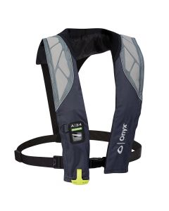 Onyx A-24 In-Sight Automatic Inflatable Life Jacket - Grey