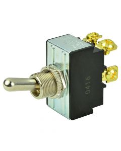 BEP DPST Chrome Plated Toggle Switch - OFF/ON small_image_label