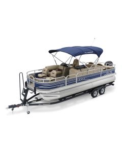  DOWCO Sun Tracker Fishin Barge 22 DLX Pontoon Cover, Beige-Lite Sand, 2018-2019 - DOWCO