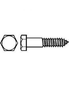 Hex Head Lag Bolts - Stainless (Marine Fasteners)