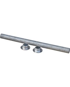 Galvanized Roller Shaft W/Pal Nuts (Tiedown Engineering)