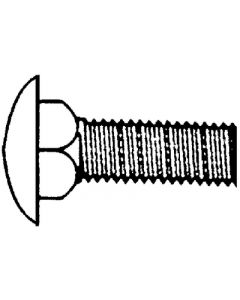 Carriage Bolts - Galvanized (Marine Fasteners)