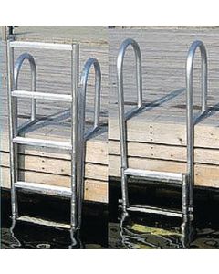 Dock Edge Welded Heavy Duty Aluminum Slide Up Ladder Dock Ladders