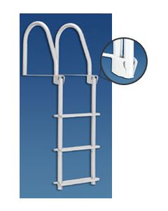 Dock Edge Flip-Up Dock Ladders