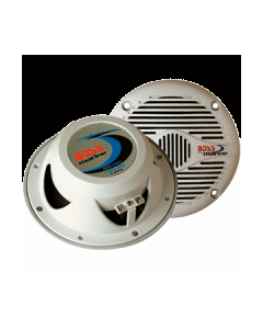 Boss Audio Flush Mount Speakers MR60 6.5" Round White Marine Speakers - Boss small_image_label