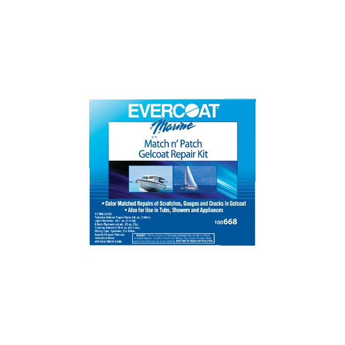 Evercoat Match N Patch Gelcoat Repair Kit