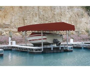 Rush-Co Marine FLOE Boat Lift Canopy Covers
